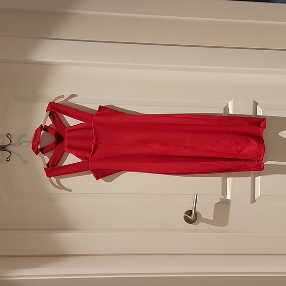 Bebe - Halter neck bodycon midi dress - Size small - Picture 3 of 4